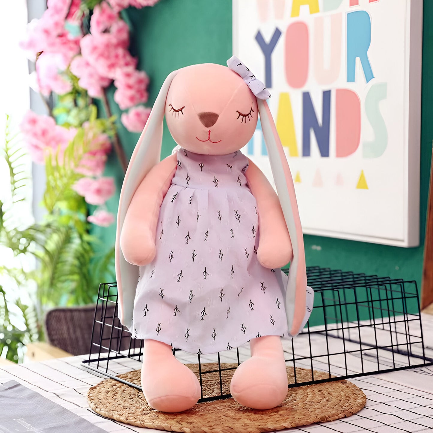 Peluche Lía & Naiá, conejitas del alma