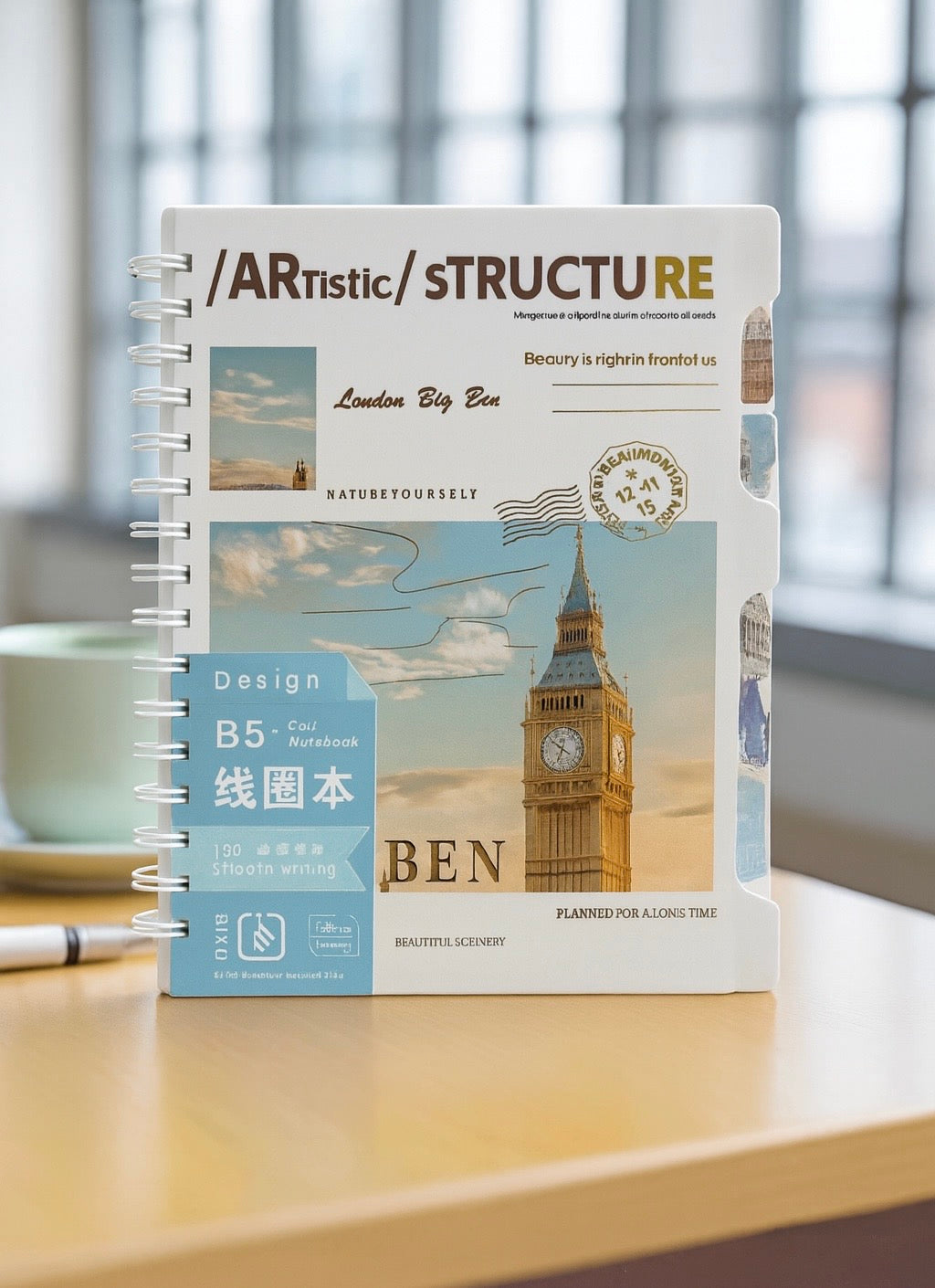 Agenda argollada monumentos