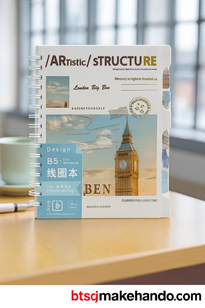 Agenda argollada monumentos