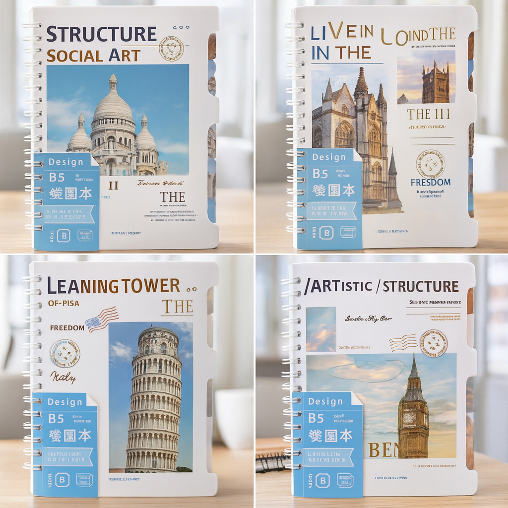 Agenda argollada monumentos