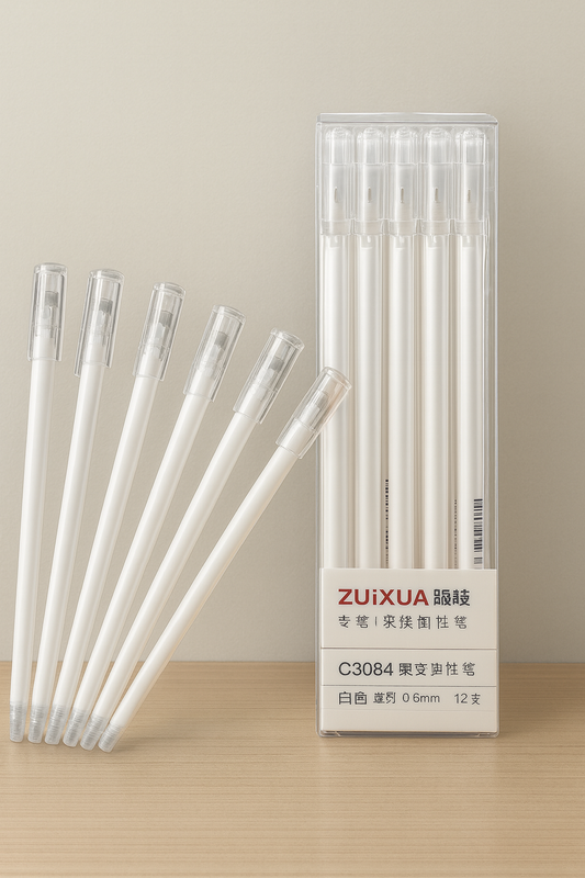 Bolígrafo tinta blanca