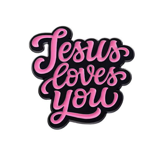 Pin Jesus loves you