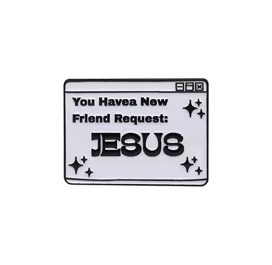 Pin Friend request Jesus