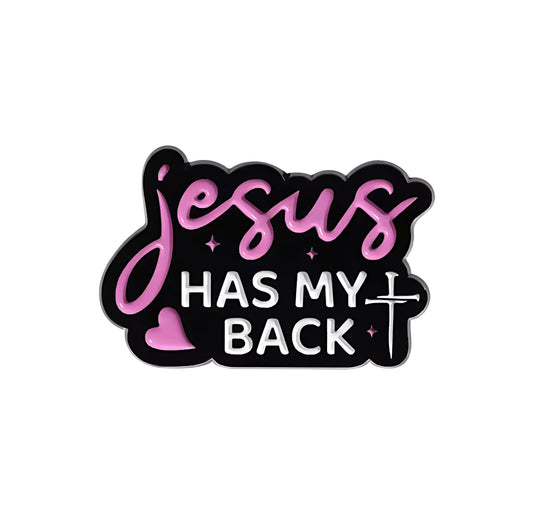 Pin Jesus has my back