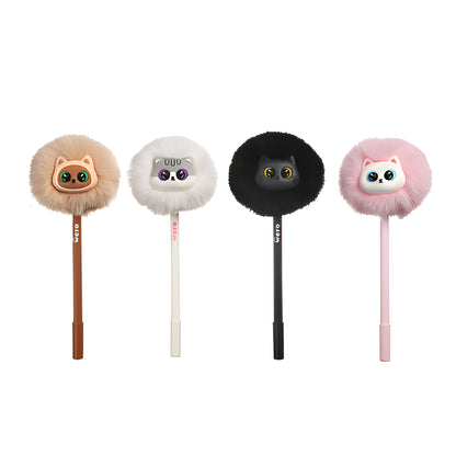 Bolígrafos Hairball Kitty Head