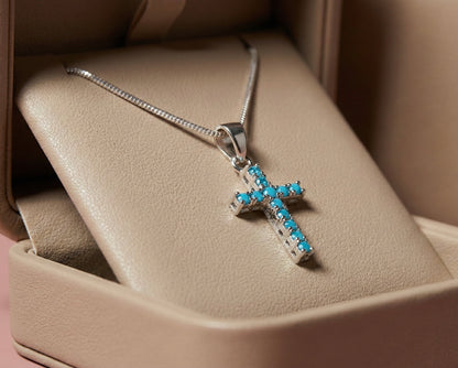 Cruz Turquesa de Luz