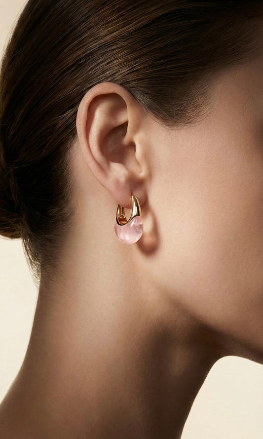 Aretes Rosée Dorée