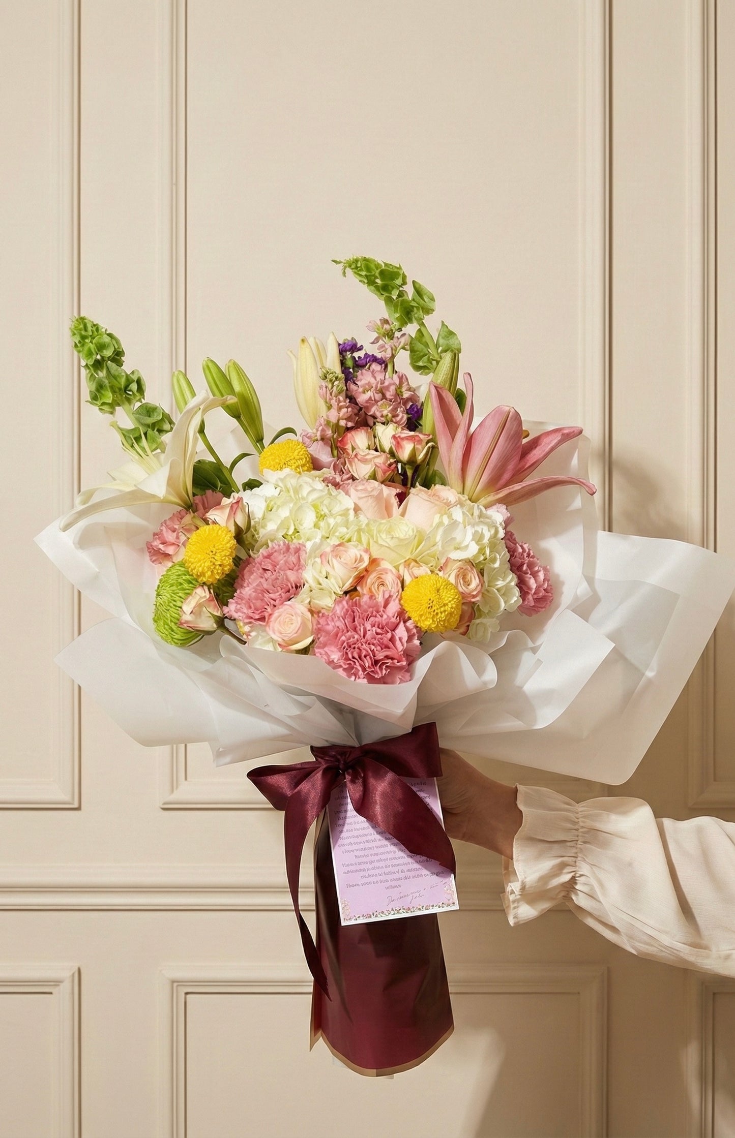 Bouquet de flores Rosa Amabile