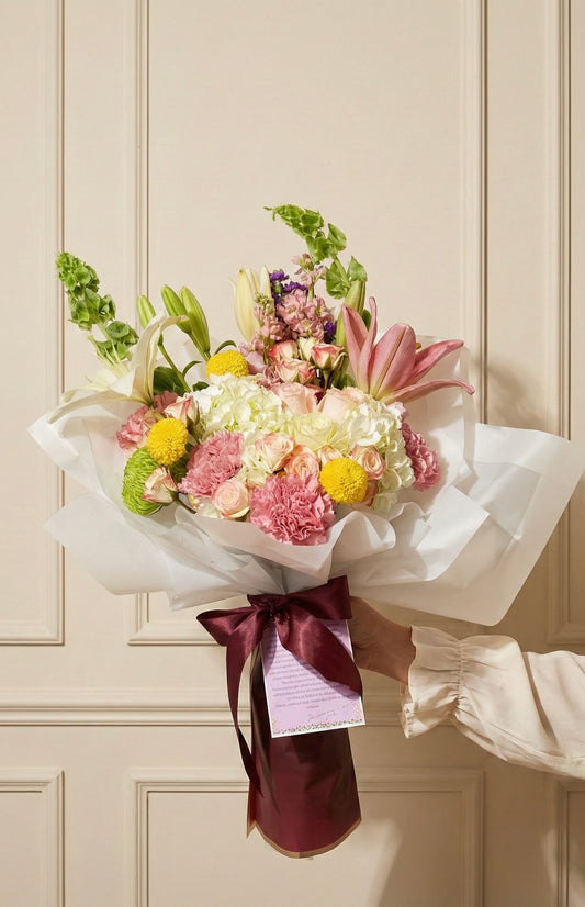 Bouquet de flores Rosa Amabile