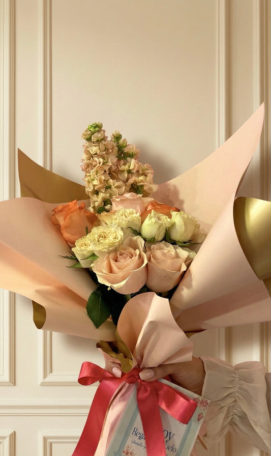 Bouquet de flores Blush Sereno