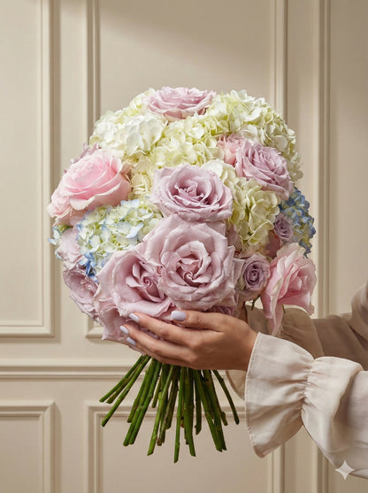 Bouquet de flores Blush d’Amour