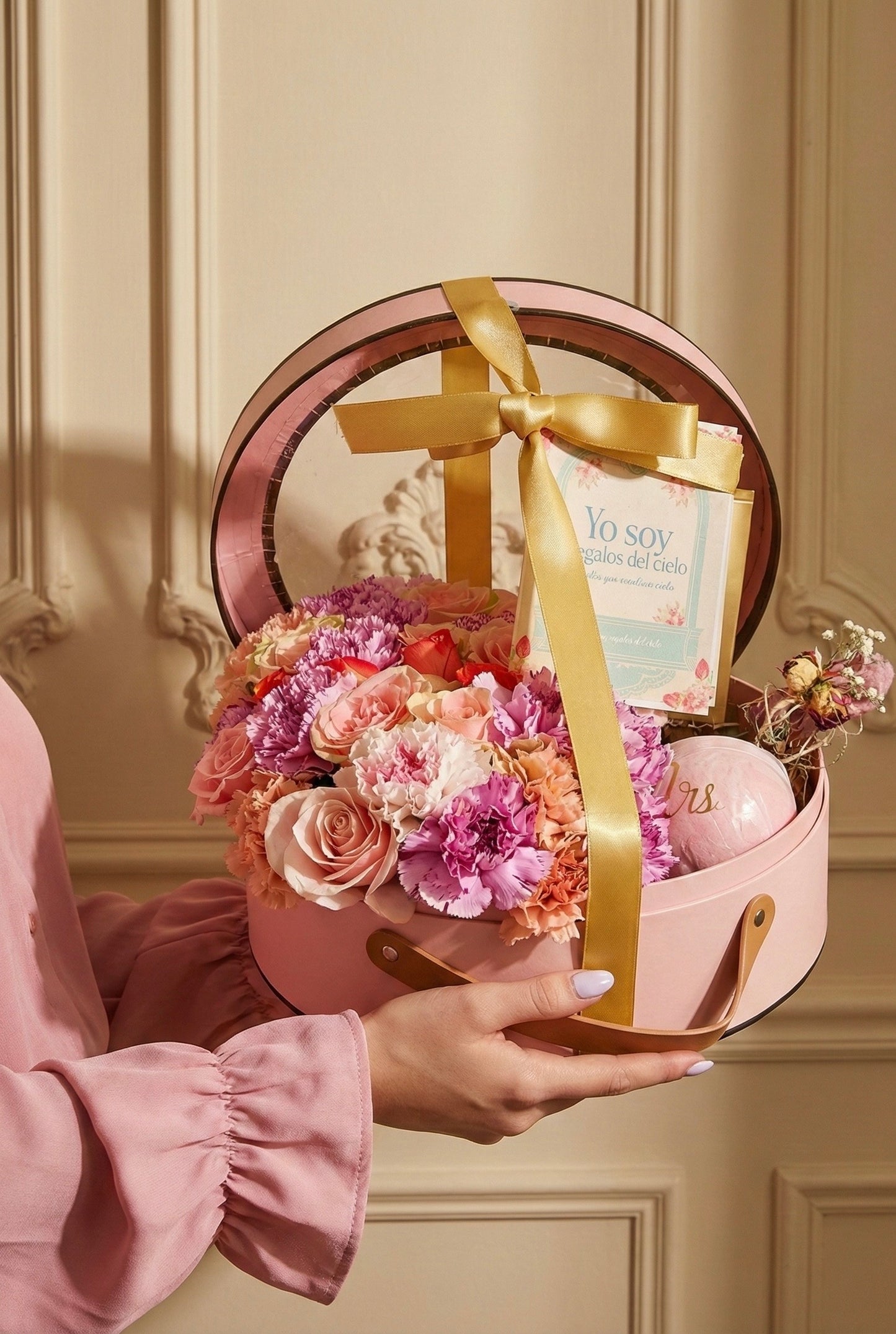 Arreglo floral Rosé Étoile