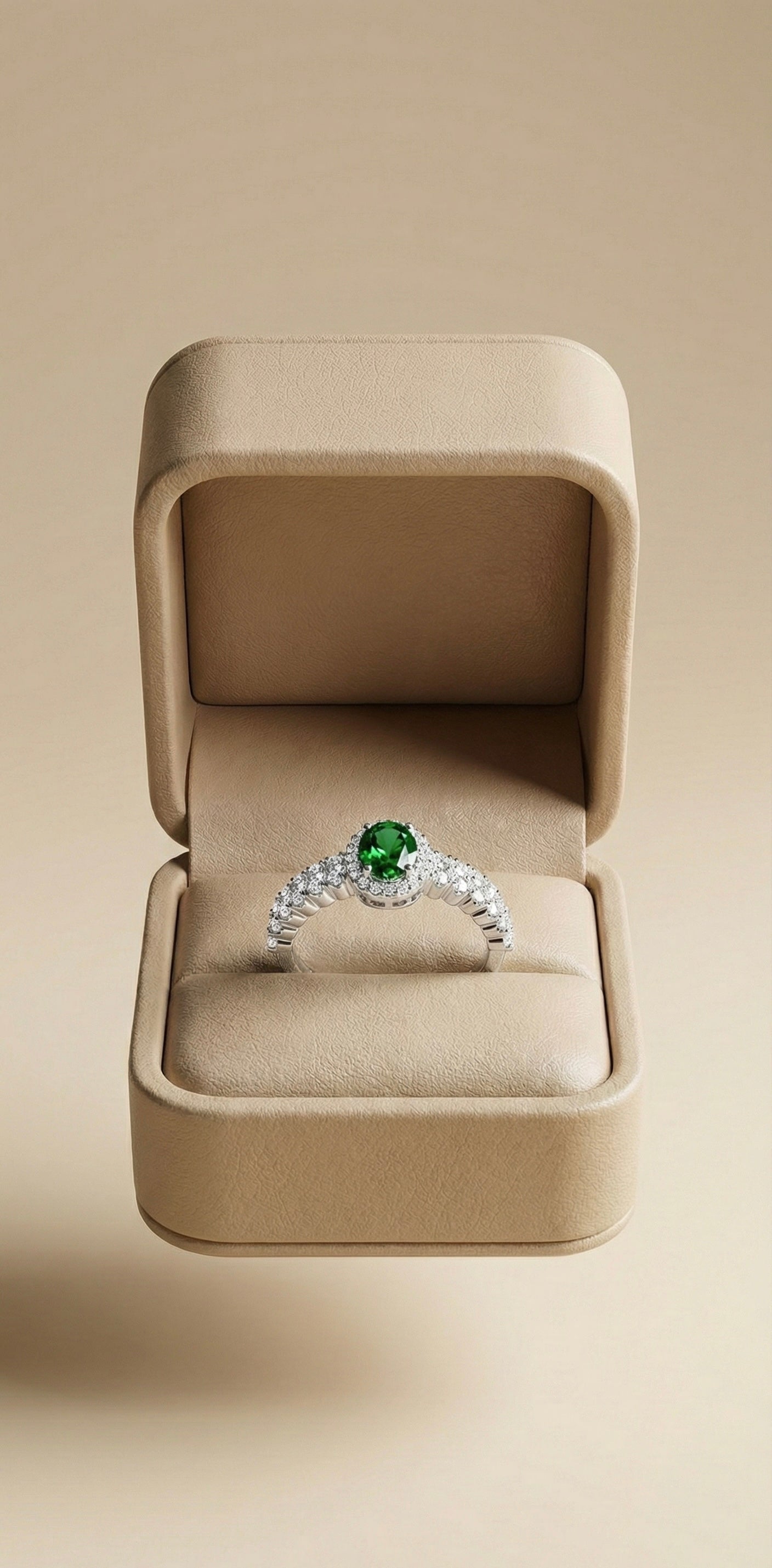 Anillo Émeraude Royale